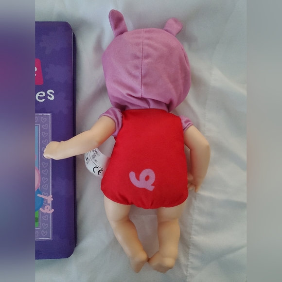 : Peppa Pig 5-Minute Storybook and baby alive with plush body - Picture 13 of 13